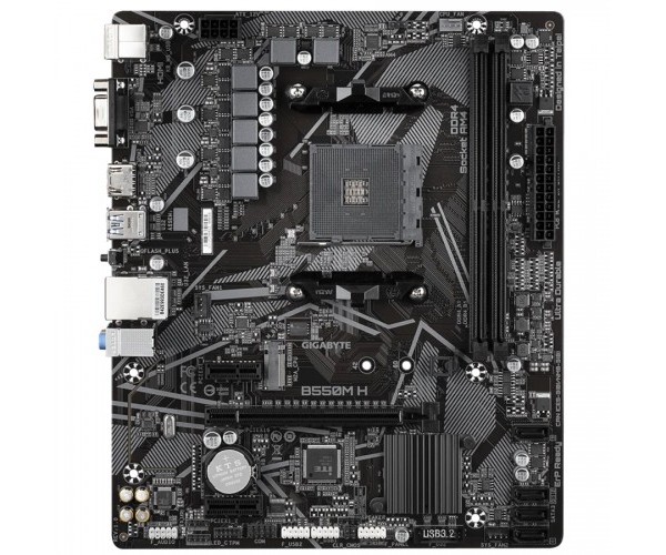GIGABYTE B550M H AM4 Mico-ATX Motherboard