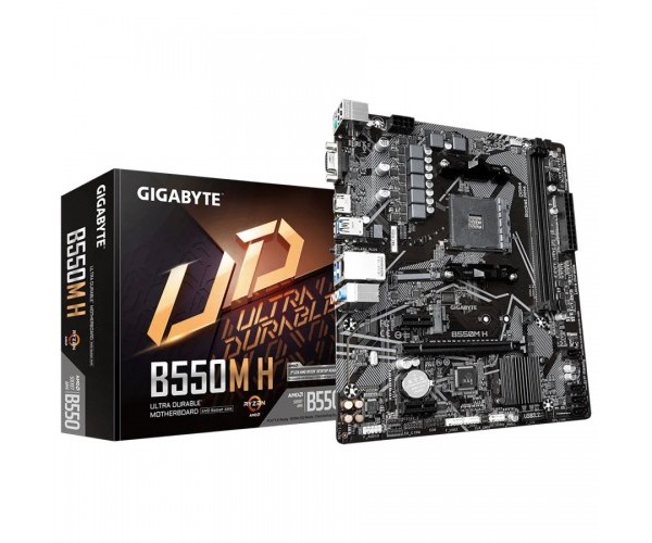 GIGABYTE B550M H AM4 Mico-ATX Motherboard