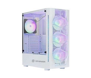 REVENGER HAWA MESH WHITE ATX MID-TOWER GAMING CASE