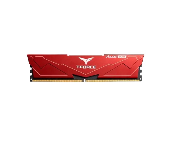 TEAM VULCAN RED 8GB DDR5 5200MHz Gaming Desktop RAM