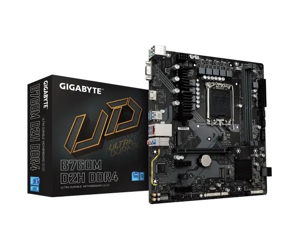 GIGABYTE B760M D2H DDR4 13th Gen Intel mATX Motherboard