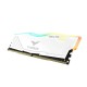 Team T-Force Delta 8GB 3200MHz DDR4 RGB White Desktop Gaming RAM