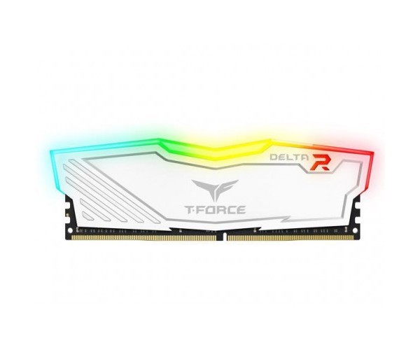 Team Delta RGB White 8GB 3600MHz DDR4 Desktop RAM