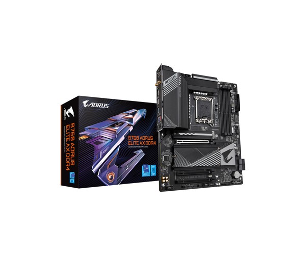 GIGABYTE B760 AORUS ELITE AX DDR4 13TH GEN ATX MOTHERBOARD