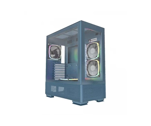 Montech SKY TWO Blue ATX Mid-Tower Gaming Casing