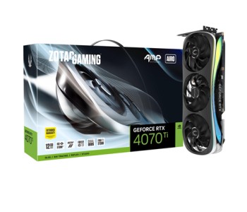 ZOTAC GAMING GeForce RTX 4070 Ti AMP Extreme AIRO 12GB GDDR6X Graphics Card