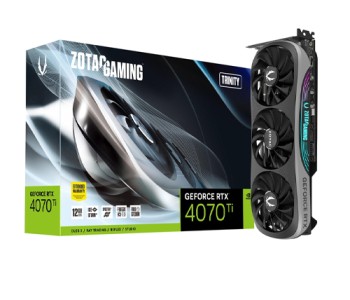 ZOTAC GAMING GeForce RTX 4070 Ti Trinity 12GB GDDR6X Graphics Card