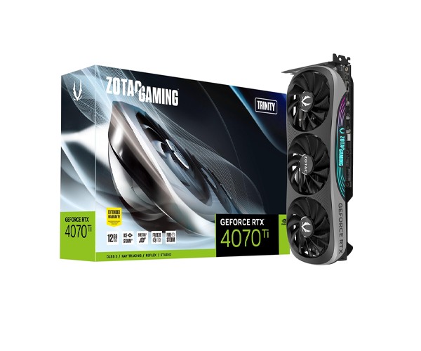 ZOTAC GAMING GeForce RTX 4070 Ti Trinity 12GB GDDR6X Graphics Card