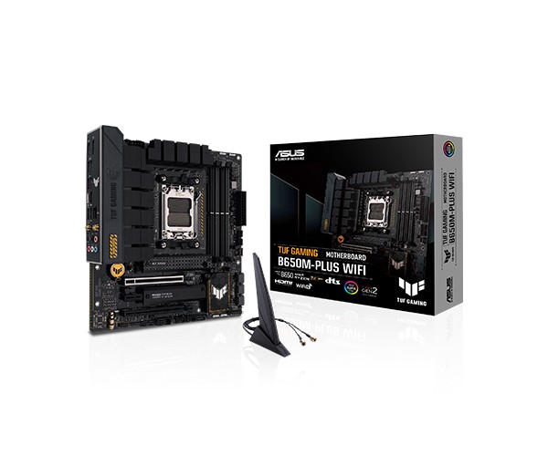 ASUS TUF GAMING B650M-PLUS WIFI AM5 MICRO-ATX MOTHERBOARD