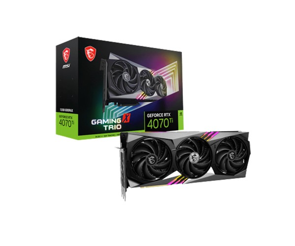 MSI GeForce RTX 4070 Ti GAMING TRIO 12GB GDDR6X Graphics Card
