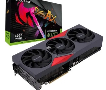 Colorful GeForce RTX 4070 Ti NB EX-V 12GB GDDR6X Graphics Card