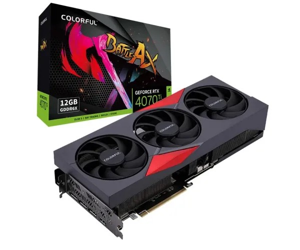 Colorful GeForce RTX 4070 Ti NB EX-V 12GB GDDR6X Graphics Card