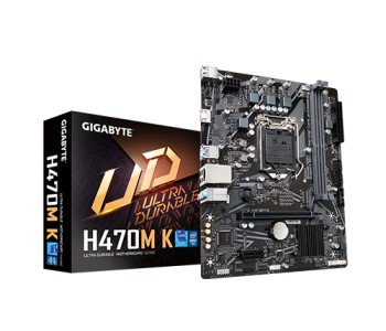 GIGABYTE H470M K DDR4 Intel 10th and 11th Gen Micro ATX Motherboard