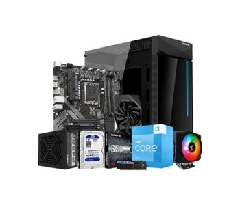 INTEL I3-13TH GEN GIGABYTE B760 DS3H 16GB RAM 1TB HDD 256GB SSD DESKTOP WITH GTX 1650 GRAPHICS