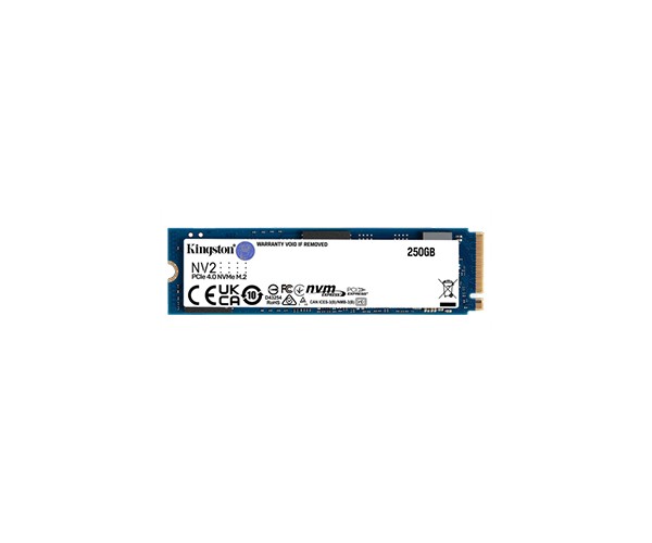 Kingston NV2 250GB M.2 PCIe Gen 4.0 NVMe SSD