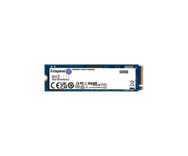 Kingston NV2 500GB M.2 PCIe Gen 4.0 NVMe SSD