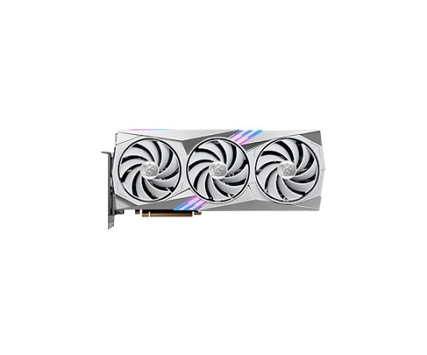 MSI GeForce RTX 4070 Ti GAMING X TRIO WHITE 12GB GDDR6X Graphics Card
