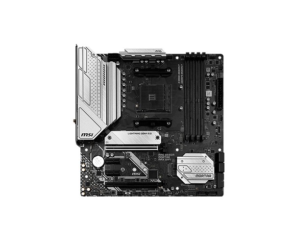 MSI MAG B550M MORTAR MAX WIFI AMD AM4 Micro-ATX Motherboard