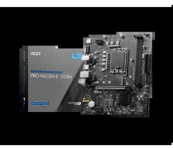 MSI PRO H610M-E DDR4 12th Gen & 13th Gen mATX Motherboard