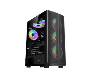 1STPLAYER X4 Mid Tower LED Gaming Case