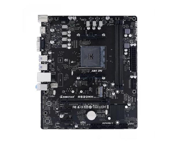 Biostar A520MH DDR4 AMD AM4 Socket Motherboard