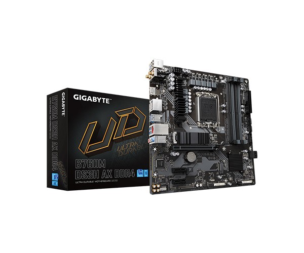 GIGABYTE B760M DS3H AX DDR4 13th Gen mATX Motherboard