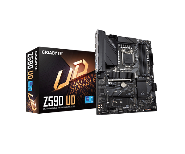 GIGABYTE Z590 UD Intel 10th and 11th Gen ATX Motherboard