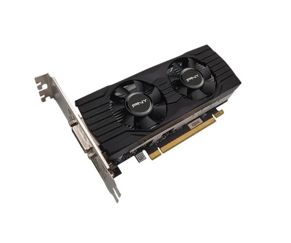PNY GeForce GTX 1650 4G Dual Fan Low Profile 4GB GDDR6 Graphics Card