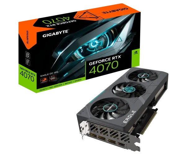 GIGABYTE GeForce RTX­­ 4070 EAGLE OC 12G Graphics Card
