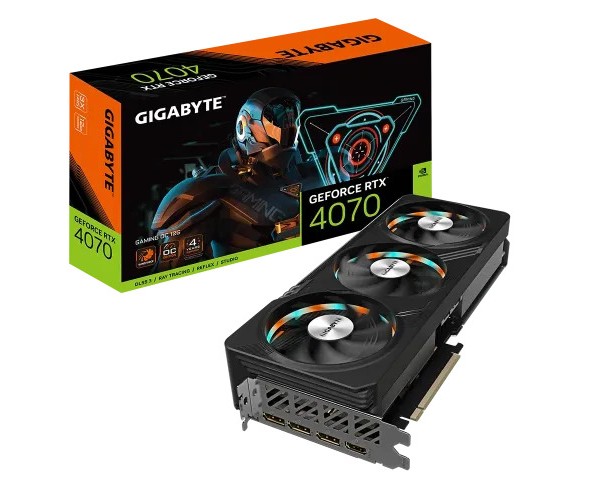 GIGABYTE GeForce RTX­­ 4070 GAMING OC 12G Graphics Card