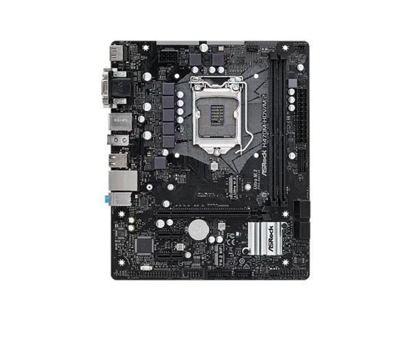 ASRock H470M-HDV/M.2 10th Gen Micro ATX Motherboard
