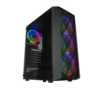 MaxGreen JX188-15 Mid-Tower RGB ATX Gaming Case