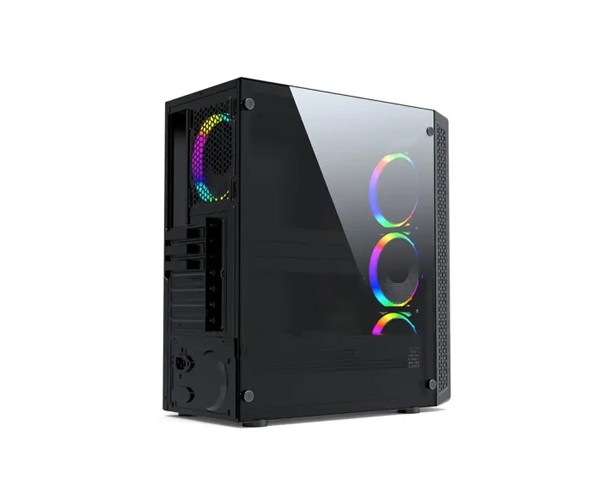 MaxGreen JX188-2 Mid-Tower RGB ATX Gaming Case