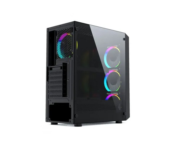 MaxGreen JX188-9 Mid-Tower RGB ATX Gaming Case