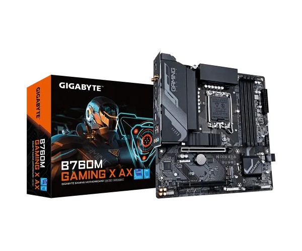 GIGABYTE B760M GAMING X AX DDR5 13th Gen Intel mATX Motherboard