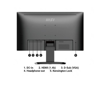 MSI PRO MP223 21.45Inch FHD Business Monitor