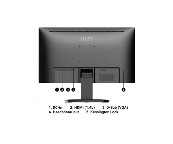 MSI PRO MP223 21.45Inch FHD Business Monitor