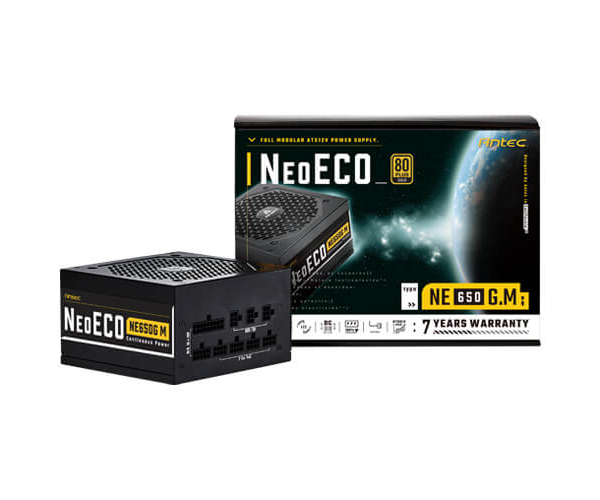 Antec NeoEco Gold 650W Modular Power Supply