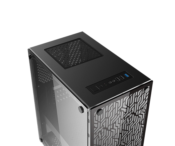 XIGMATEK NYX-3F ARGB mATX Gaming Case