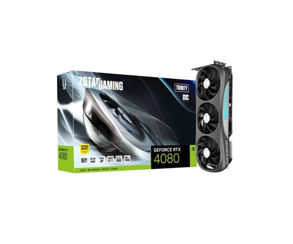 ZOTAC GAMING GeForce RTX 4080 16GB Trinity OC GDDR6X Graphics Card