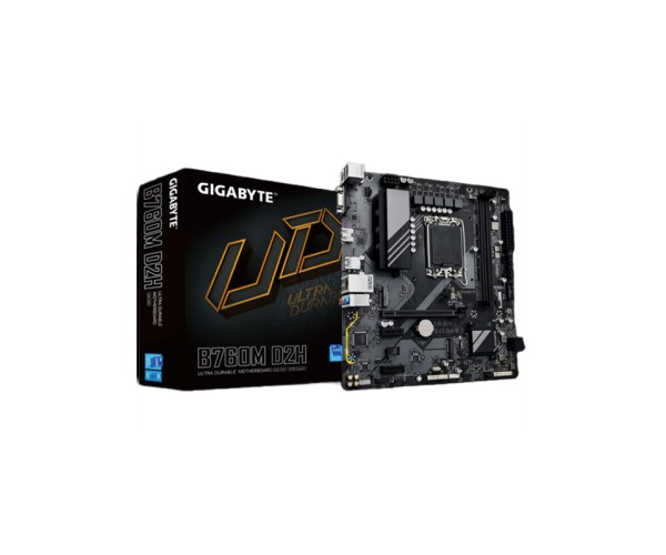 GIGABYTE B760M D2H DDR5 INTEL MOTHERBOARD