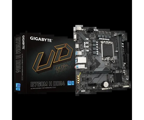 GIGABYTE B760M H DDR4 13th and 12th Gen mATX Motherboard