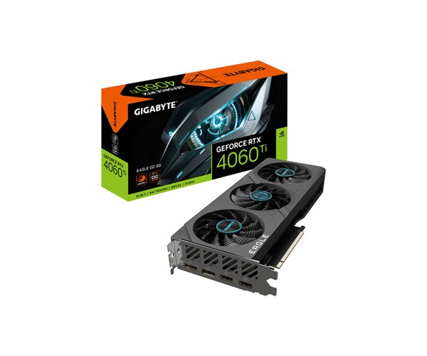 GIGABYTE GeForce RTX 4060 Ti EAGLE OC 8G GDDR6 Graphics Card