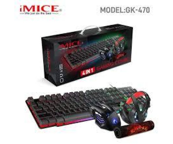 iMICE GK-470 4 in 1 Gaming Combo